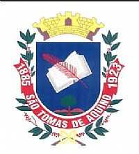 São Tomás de Aquino - São Tomás de Aquino-MG-Brasão do Município