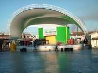 Barra da Estiva - Palco de eventos., Por Florisvaldo