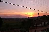 Batinga - Batinga-BA-Pôr do Sol e a cidade-Foto:olhares.uol.com.br
