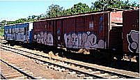 Trem em Dois Irmãos do Buriti