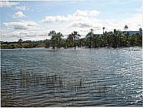 Lagoa na Serra do Roncador em Barra do Gar�as-Foto:Rafael Jos� Rorato