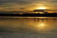Cocalinho - PÔR DO SOL RIO ARAGUAIA- COCALINHO MT, Por MARIA ALCIONE