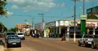 Guarantã do Norte - Comércios rua da praça..., Por João Neto