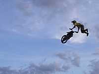 Juara - Juara-MT-Apresentação do piloto Gilmar Flores(Joaninha)atual pentacampeão brasileiro de Freestyle MotoCross-Foto:Juaranet
