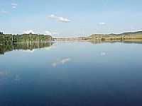 Juína - Lago da Usina em Juína-MT-Foto:elizeualmeidafesa
