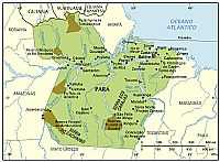 Conceição do Araguaia - Mapa de Localização