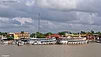 Curralinho - Barcos de passageiros em Curralinho-PA-Foto:Heraldo Amoras