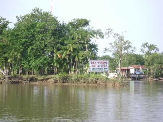 CHEGADA EM PONTA DE PEDRAS PELO RIO MARAJO AU, POR ANTONIO ERNESTO TEIXEIRA DA SILVA - PONTA DE PEDRAS - PA