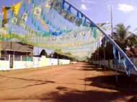 Rurópolis - ruas decoradas para a copa 2010, Por Ivanilde Matos de Oliveira