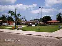 São Caetano de Odivelas - Praça ao lado do Fórum em São Caetano de Odivelas-PA-Foto:Odilson Sá