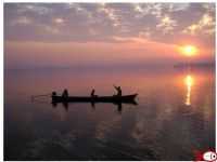 São Félix do Xingu - Amanhecer no Rio Xingu, Por E. Teles