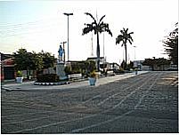 Praça na cidade de Cajazeirinhas-Foto:Rodrigo Dantas