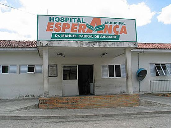 HOSPITAL MUNICIPAL-FOTO:SANDRO FELIX MOUZINH - ESPERANA - PB