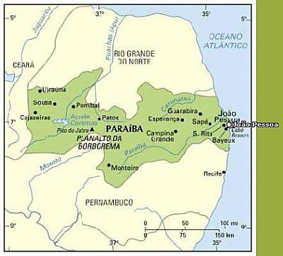 MAPA DE LOCALIZAO - ESPERANA - PB