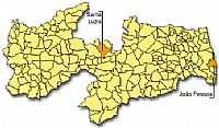Santa Luzia - Mapa de Localização