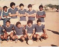 Lembran�as do Campo de Baixo e a sele��o da �poca. (Acervo: T�t�), Por Francisco Anithoan