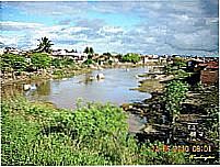 Rio Una e a cidade de Cachoeirinha-Foto:Washington@silva