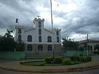 Cocos - Praça e Igreja Matriz de Cocos-BA-Foto:Rômulo Henok