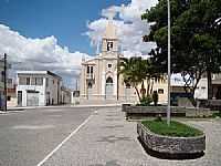 Jupi - Praça e Igreja Matriz de Jupi-PE-Foto:Elio Rocha