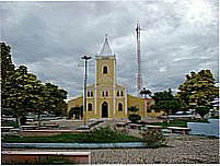Pra�a e Igreja em Cocal-Foto:Edilson Morais Brito�