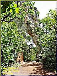 Piripiri - Arco do Triunfo no Parque Nacional em Piripiri-PI-Foto:WLuiz