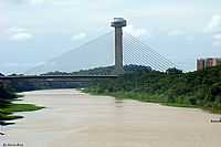Teresina - Ponte Estaiada sobre o Rio Poty em Teresina-PI-Foto:Edilson Morais Brito…