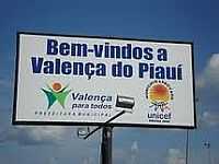 Valença do Piauí - Entrada da cidade-Foto:valencadopiaui