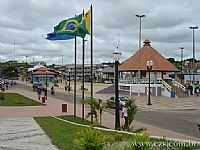 Cruzeiro do Sul - Praça central de Cruzeiro do Sul-Foto:JEZAFLU=ACRE=BRASIL