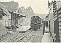 A estação em 1989-Foto:de revista da época