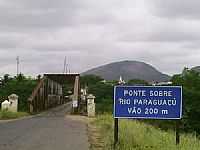 Iaçu - Ponte sobre o Rio Paraguaçu que ao meio dela divide os Municipios Itaberaba x Iaçu por Leo Vieira