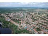 Iaçu - Vista aérea da cidade, Por Martinho A. Teixeira