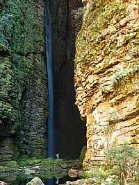 Ibicoara - Cachoeira da Fumacinha em Ibicoara-BA-Foto:GreenDK