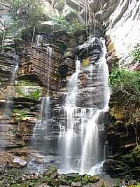 Ibicoara - Cachoeira da Trilha do Buracão em Ibicoara-BA-Foto:GreenDK