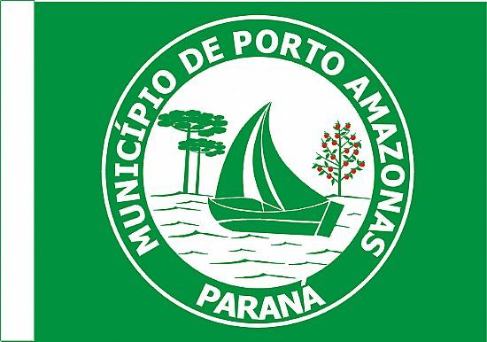 BANDEIRA DA CIDADE  - PORTO AMAZONAS - PR