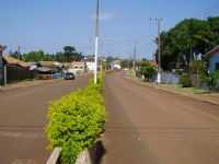 Ramilândia - Avenida no centro de Ramilândia, Por Sival Moreira de Brito