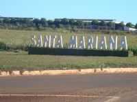 Santa Mariana - Primeira entrada sentido oeste, Por Valdir