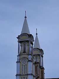 Ilhéus - Torres da Catedral de Ilhéus-BA-Foto:Caio Graco Machado