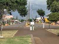 São Pedro do Iguaçu - Praça e Avenida São Paulo em São Pedro do Iguaçu -PR-Foto:Ricardo Mercadante