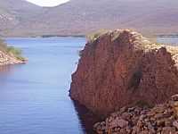 Irecê - Barragem de Mirorós em Irecê-BA-Foto:MMAlencar