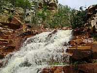 Itaguaçu da Bahia - Cachoeira do Cokeiro em Itaguaçu da Bahia-BA-Foto:Marcondes Braga