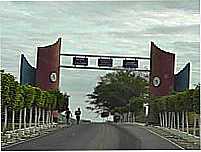 Entrada da cidade de Antônio Martins-Foto:Dedé de Zé Luca