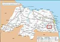 Boa Saúde - Mapa de Localização - Boa aúde-RN