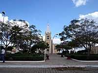 Cruzeta - Vista da Praça e Igreja Matriz