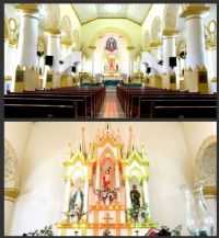 Florânia - Interior da Igreja Matriz de Sao Sebastião Florânia, Por Elizeth Dantas