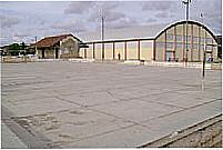 Vista da antiga estação de trem e do ginásio de esportespor Pedro Medeiros