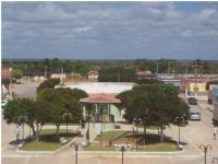 vista da cidade na torre da igreja, Por Naninha Ferreira