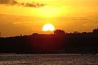 Natal - Pôr do Sol à margem do Rio Potengi em Natal-RN-Foto:Marcus Sampaio