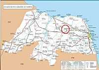 Pedra Preta - Mapa de Localização - Pedra Preta-RN