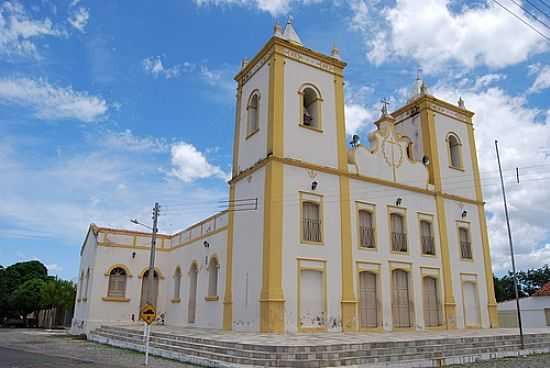 Igreja Matriz de São João do Sabugi-Foto:RICARDO SABADIA
