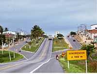 Itiruçu - Itiruçu-BA-Avenida Carlos Bonini,entrada da cidade-Foto:Ed Santos